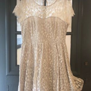 LC Lauren Conrad lace cocktail dress